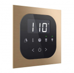 Mr. Steam 104232Sq-Bb Airtempo , Flush Mnt Kit Sq Bb-Brushed Bronze